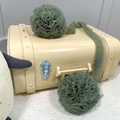 Pamuka Twin Ponpon Khaki Green thumbnail 2