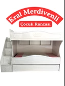 Kral Merdivenli Çocuk Ranzası thumbnail 1