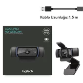 LOGITECH C920S PRO Full HD Webcam 960-001252 thumbnail 2