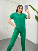 Kadın Nakış Detaylı Basic Eşofman Takımı 3814-23 thumbnail 5