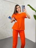 Kadın Nakış Detaylı Basic Eşofman Takımı 3814-23 thumbnail 11