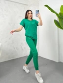 Kadın Nakış Detaylı Basic Eşofman Takımı 3814-23 thumbnail 7