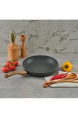 Leydi Marble Natura Granit Tava 26cm thumbnail 1