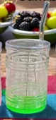 Renkli Cam Pipetli Bardak thumbnail 1