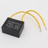 3 Uf 450 Volt Kablolu Kare Tip Kutupsuz Kondansatör thumbnail 2