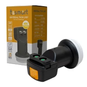 T&Smart 0.1Db Ultra HD 4K Universal Çiftli Lnb thumbnail 3