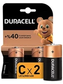 Duracell Alkalin C Piller, 2 Adet Paket thumbnail 1