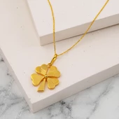 Yonca Model 22 Ayar Altın Kolye thumbnail 6