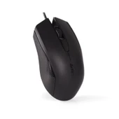 A4 Tech OP-760 Kablolu USB Mouse Siyah thumbnail 2