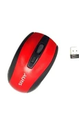 Mouse Kablosuz Auris ARS-MW01 Kırmızı thumbnail 1