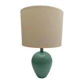 Minimal Polyester Abajur Turkuaz thumbnail 1