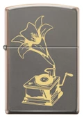 Zippo Rustic Bronze Record Player Dizayn Çakmak thumbnail 1