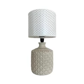 Elodi Krem Polyester Abajur thumbnail 1
