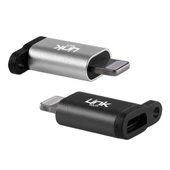 LinkTech O189 Micro USB to Lightning Dönüştürücü Metal Adaptör thumbnail 1