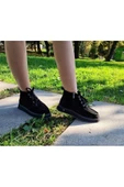 Gerçek Deri Siyah Süet Günlük Kadın Bot thumbnail 5
