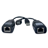USB Rj 45 50 Metre Uzatma Kablosu Extender thumbnail 1