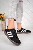 Adidas spezial  siyah beyaz bayan sneaker thumbnail 3