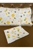 Bees bebek yastık kılıfı 35 × 45 thumbnail 1