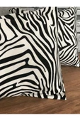 Zebra Desenli 2 Li Kırlent thumbnail 2