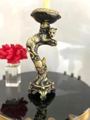 Şamdan mumluk çitalı  şamdan polyester biblo thumbnail 8
