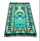 Shark Anadolu Seccade Kilim 6 Turkuaz thumbnail 2