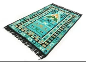 Shark Anadolu Seccade Kilim 6 Turkuaz thumbnail 4