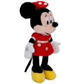 Sunman Minnie Kırmızı Elbiseli Peluş 36 cm thumbnail 2