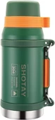 Shotay Çelik Termos Camper Large 1600Ml Haki thumbnail 1