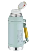 Shotay Çelik Termos Camper Large 1600Ml Açık Yeşil thumbnail 2