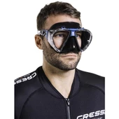Cressi Penta Plus Black Blue Yetişkin Dalış Maskesi thumbnail 2