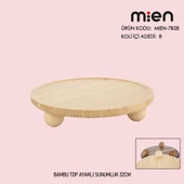 Mien Bambu Top Ayaklı Sunumluk 32CM MİEN-7B28 thumbnail 2