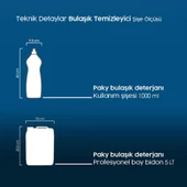 PAKY Elde Bulaşık Deterjanı Sarı Push Pull 1000 ml thumbnail 7