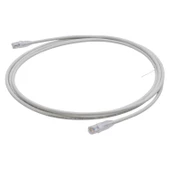 PATCH CORD UTP CAT6 3 MT WHITE (NPC06UZDB-WT003M) thumbnail 1