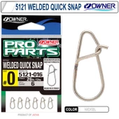 Owner 5121 WELDED QUICK SNAP Kaşık Maket Balık Klipsi thumbnail 1