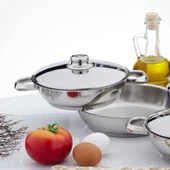 Gülsan 6 Parça Çelik Kapaklı Omlet Set thumbnail 2