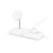 Ttec 2KS32B AirCharger Trio Up MagSafe Uyumlu 3ü 1 Arada iPhone + Apple Watch + AirPods Kablosuz Şarj Standı thumbnail 3