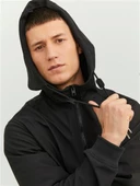 JJEBASIC SOFTSHELL HOOD NOOS Black Black M thumbnail 4