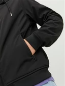 JJEBASIC SOFTSHELL HOOD NOOS Black Black M thumbnail 6