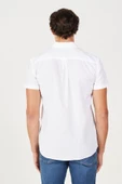 SS Kısa Kollu Gömlek White White XL thumbnail 2