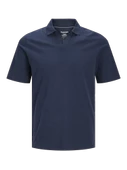 JJESUMMER LINEN POLO SS LN Navy Navy S thumbnail 2