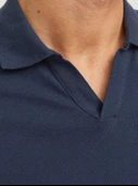 JJESUMMER LINEN POLO SS LN Navy Navy S thumbnail 6