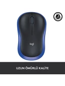 Logitech M185 910-002236 Mavi Optik Kablosuz Mouse thumbnail 5