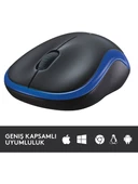 Logitech M185 910-002236 Mavi Optik Kablosuz Mouse thumbnail 4