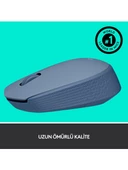 Logitech M171 910-006866 Mavi-Gri Optik Kablosuz Mouse thumbnail 2