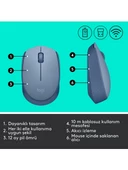Logitech M171 910-006866 Mavi-Gri Optik Kablosuz Mouse thumbnail 5
