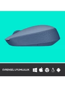 Logitech M171 910-006866 Mavi-Gri Optik Kablosuz Mouse thumbnail 3