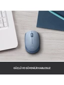 Logitech M171 910-006866 Mavi-Gri Optik Kablosuz Mouse thumbnail 4