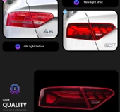 Audi A5 2008-2011 İçin 2020+ Led Stop (Led Stoplu Model için) thumbnail 6