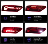 Audi A5 2008-2011 İçin 2020+ Led Stop (Led Stoplu Model için) thumbnail 5