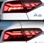 Audi A5 2008-2011 İçin 2020+ Led Stop (Led Stoplu Model için) thumbnail 2